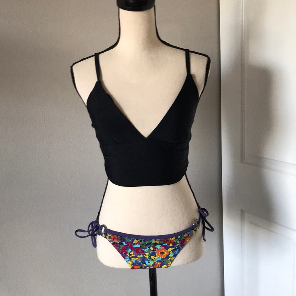 OLD NAVY / XHILARATION Bralette Top Customized Bikini Set | M